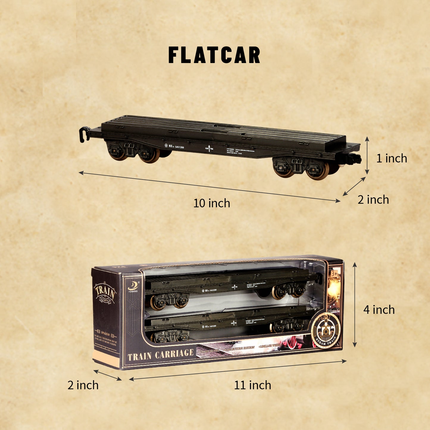 B7 NX70 Flatcar